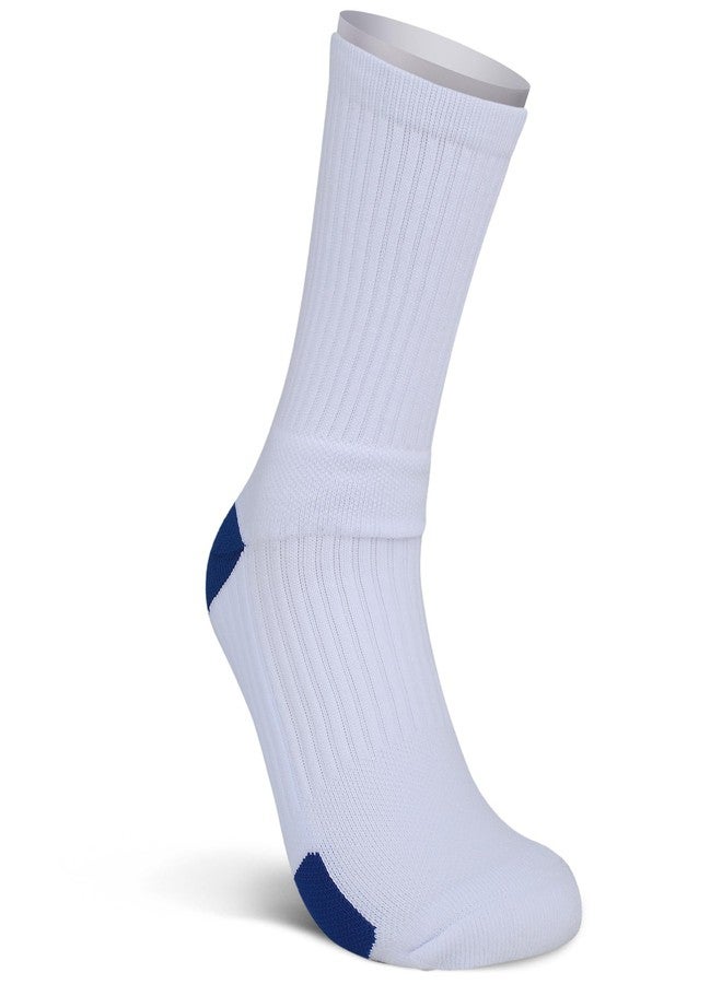 JHM Kids Athletic Sport Sockcs Team Basketball Soccer Crew Socks, 6 Pairs Color#1, 12-16 Years - Image 3